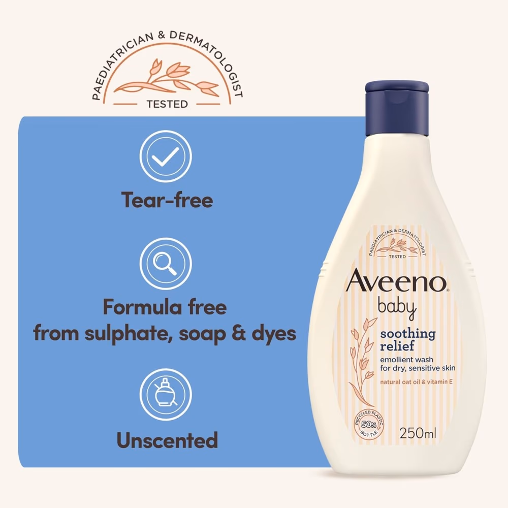 Aveeno Baby Soothing Relief Body Wash 250ml 5