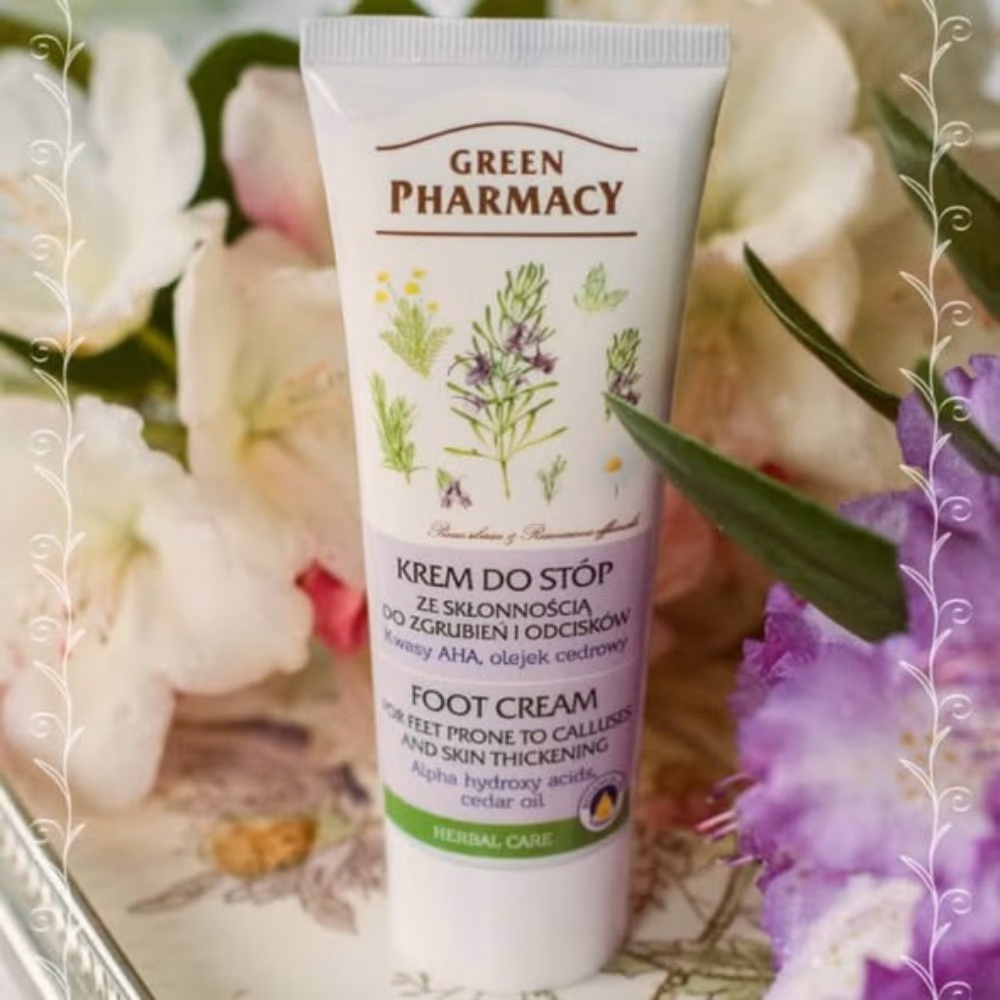 Green Pharmacy Foot Cream with Alpha Hydroxy Acids &amp; Cedar Oil 75ml 5