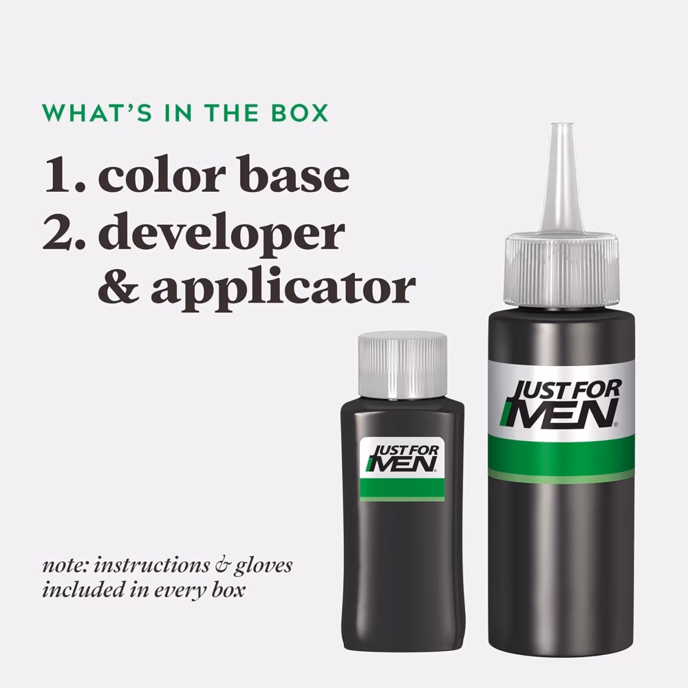 Just For Men Shampoo In Color H50 Darkest Brown 3
