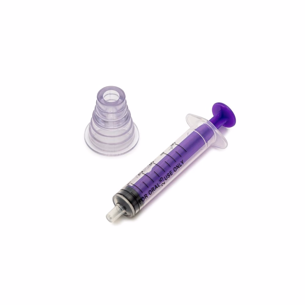 EzyCare Calibrated Oral Syringe with Korc – 5 mL 5