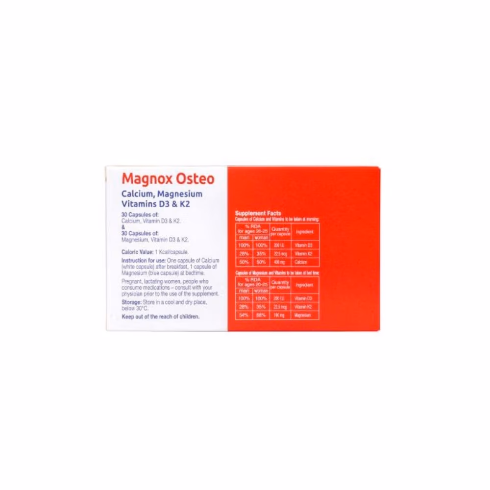 MAGNOX Osteo 60 Capsules 2