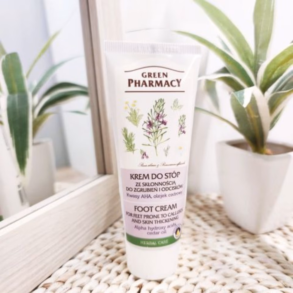 Green Pharmacy Foot Cream with Alpha Hydroxy Acids &amp; Cedar Oil 75ml 4