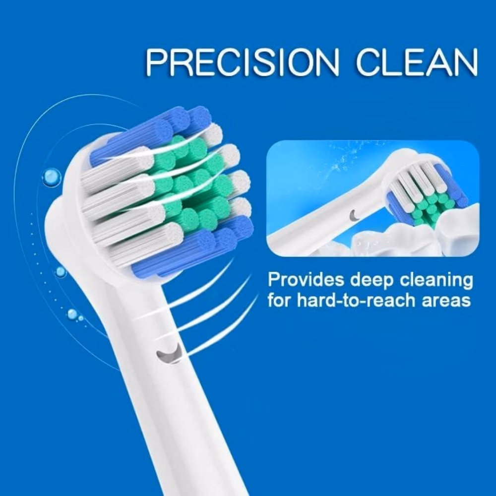 Oral-B Precision Clean Toothbrush Head 4S 2