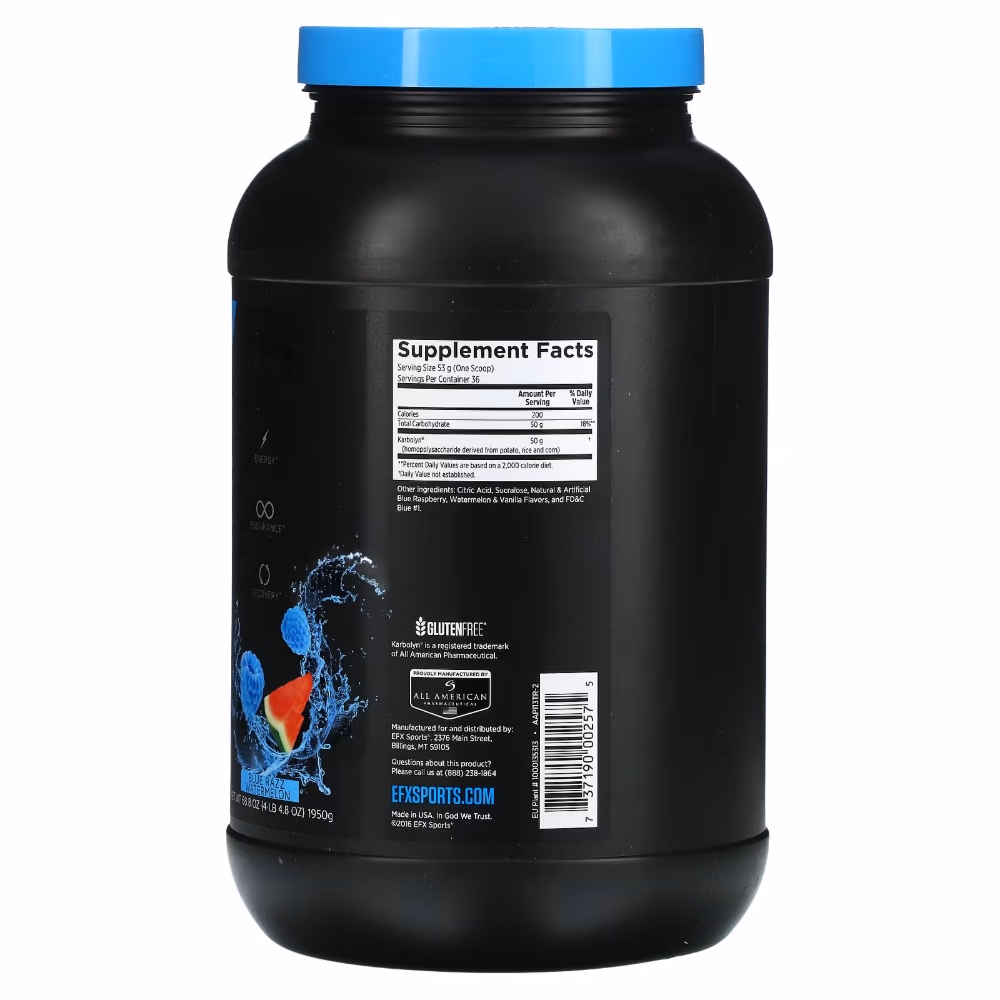 EFX Sports Karbolyn Fuel Blue Razz Watermelon 4LB 2