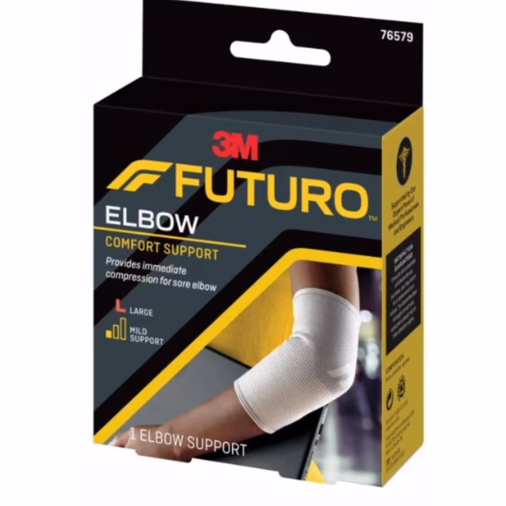 3M Futuro Elbow Comfort Support (76579) - Large Size - 1 Elbow Support 3