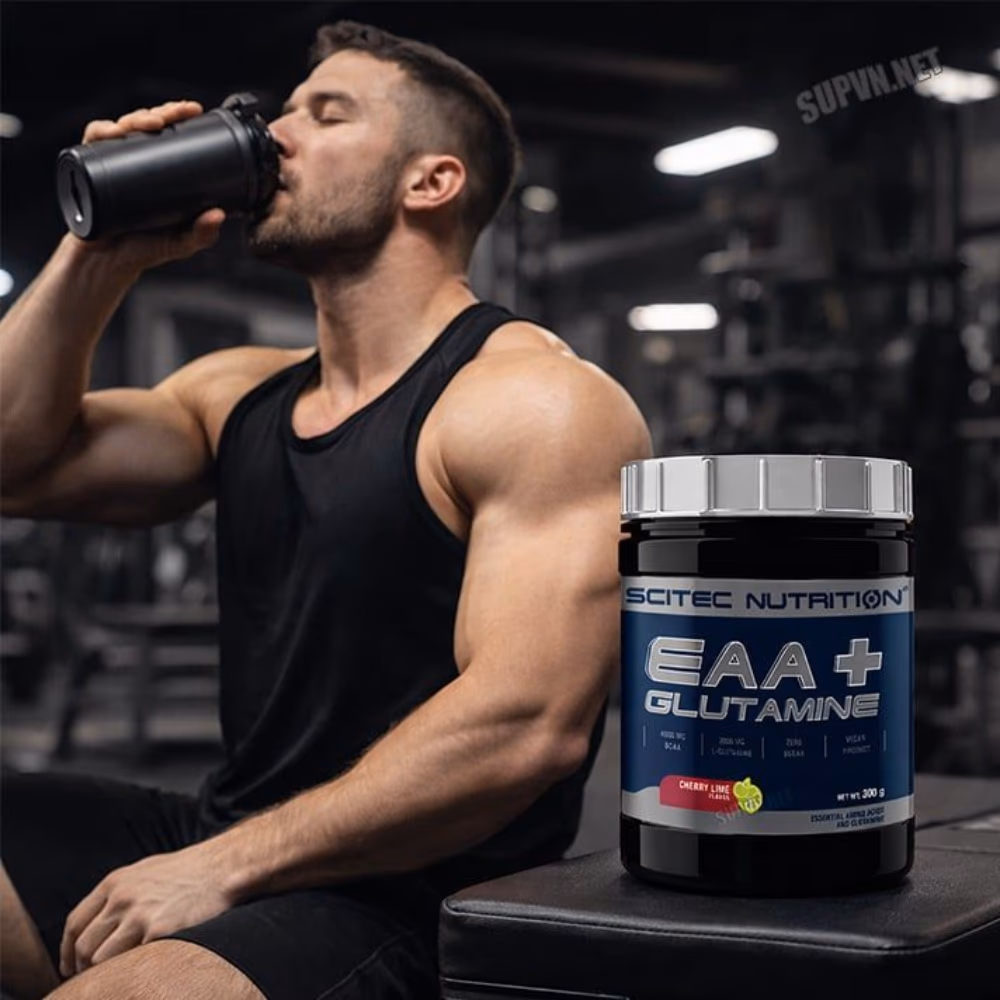 Scitec Nutrition EAA + Glutamine Cherry Lime 300g 4