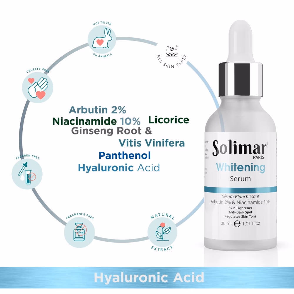 SOLIMAR Skin Whitening Serum 30ML 2