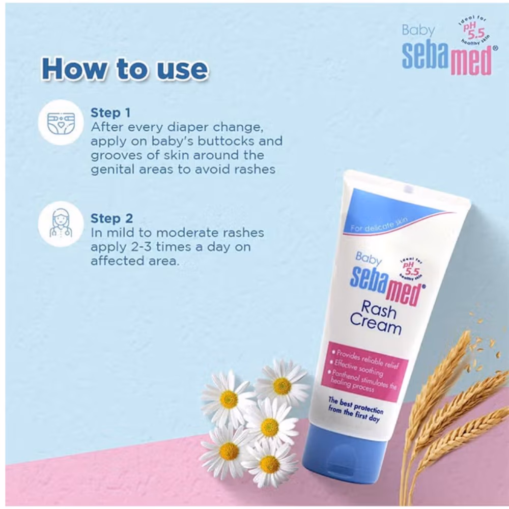 Sebamed Diaper Rash Cream 100ml 3