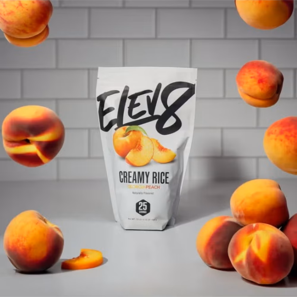 ELEV8 Creamy Rice Georgia Peach 875g 2
