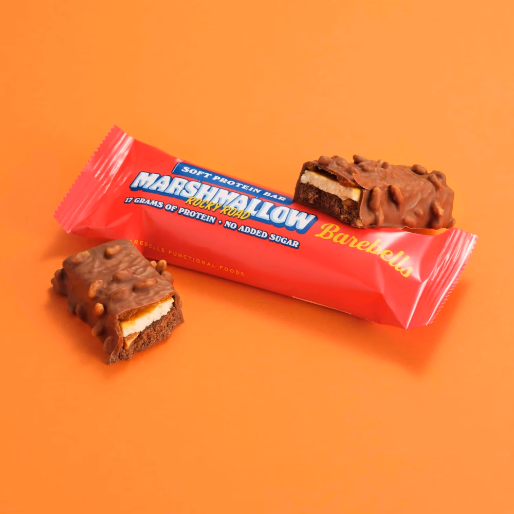 Barebells Marshmallow Rocky Road Soft Protein Bar - 55g 5