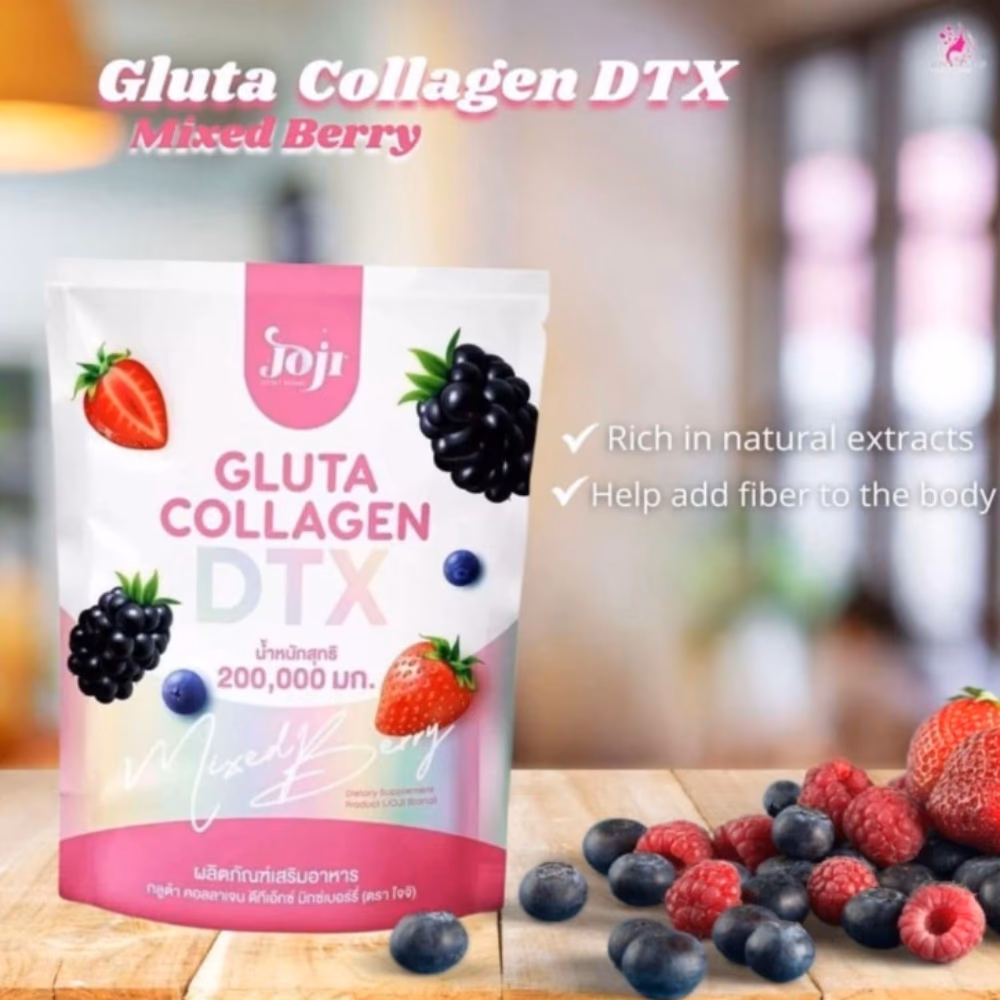 Joji Gluta Collagen DTX Plus Mixed Berry 3