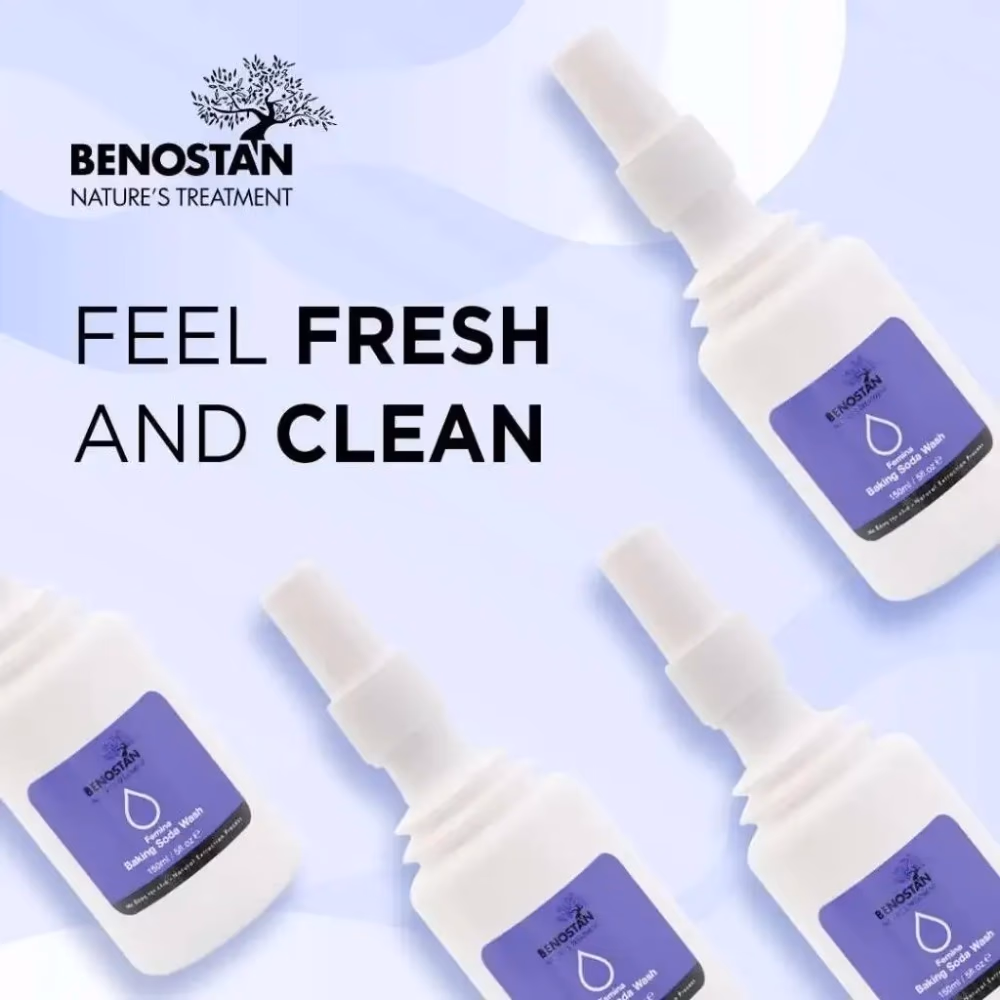 Benostan Femina Baking Soda Wash 150ml 3
