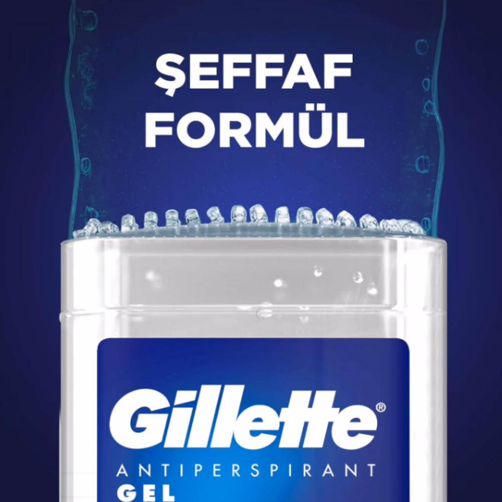 Gillette Clear Gel Deo Cool Wave 108g 2