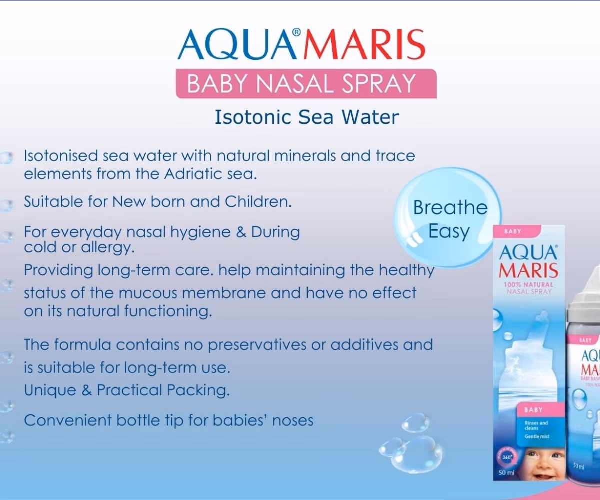 Aqua Maris Baby Nasal Spray 50ml 4