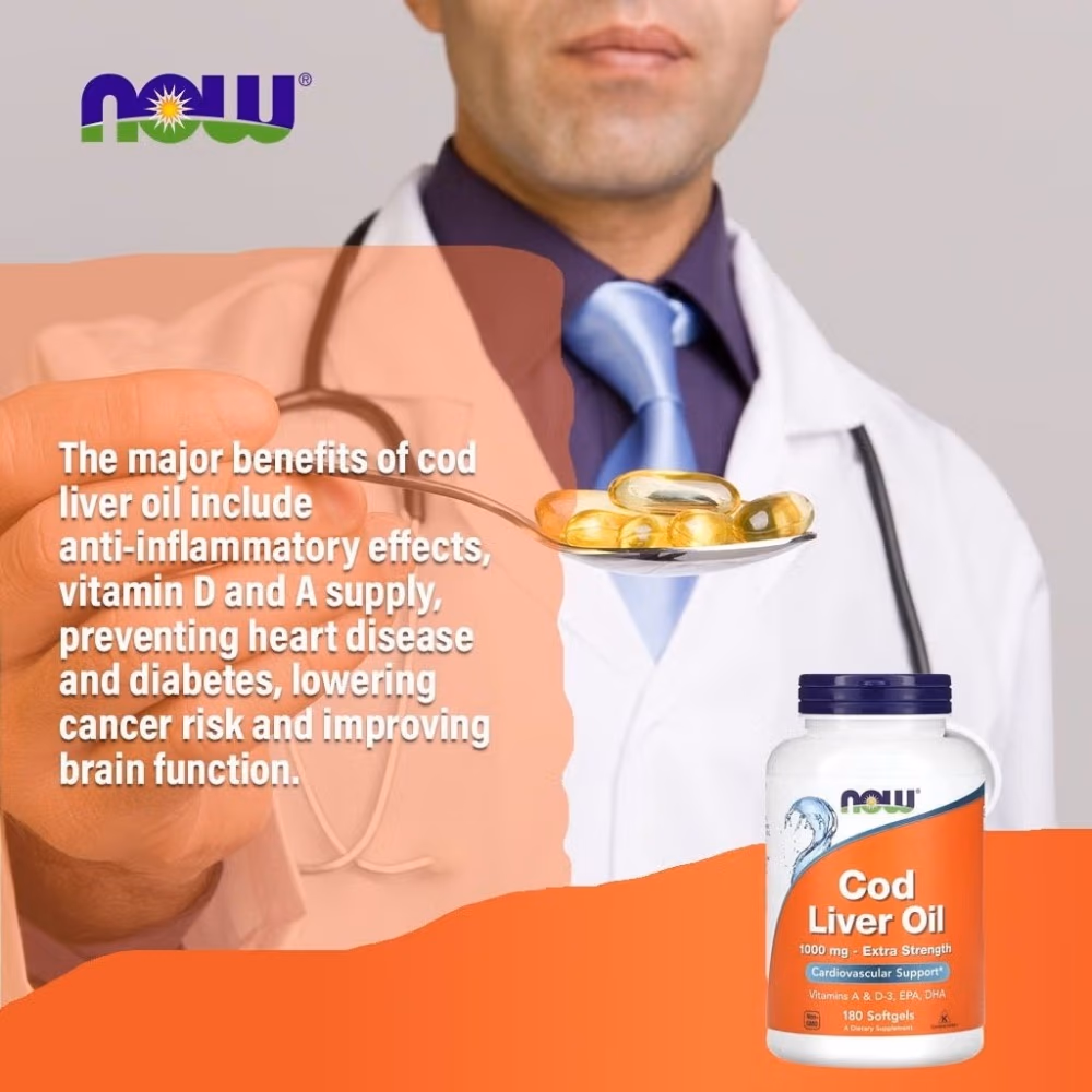 NOW Foods Cod Liver Oil 90S 3
