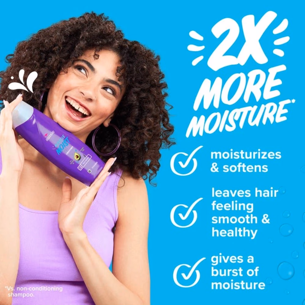 Aussie Miracle Moist Avocado and Jojoba Oil Conditioner 360ml 4