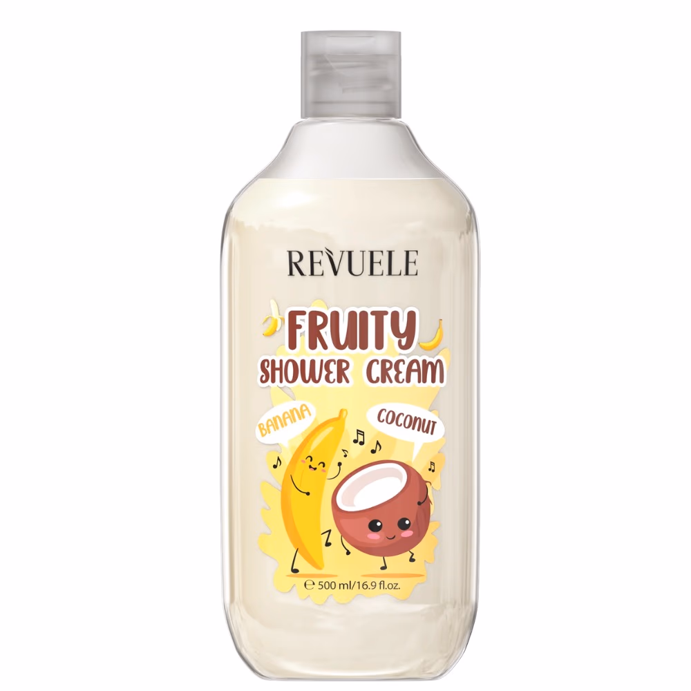 Revuele Fruity Shower Cream Banana Coconut 500Ml 2