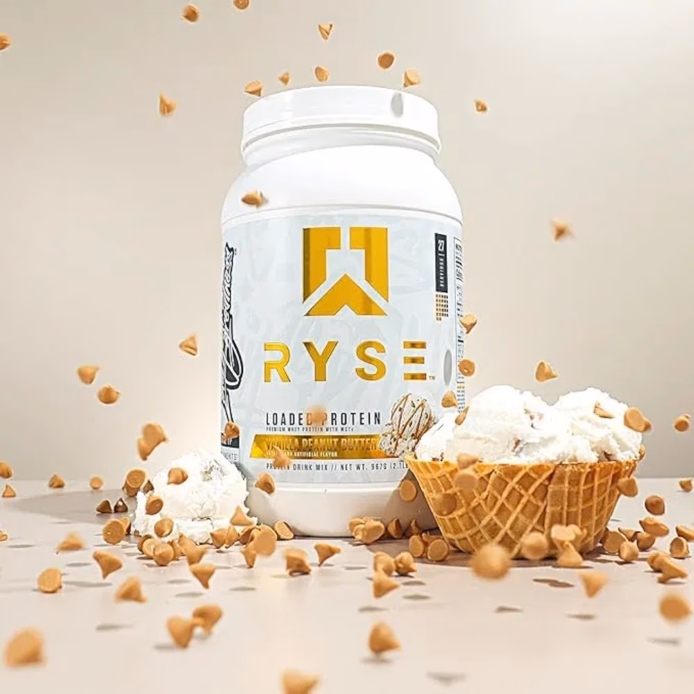 Ryse Loaded Protein Vanilla Peanut Butter 2.1lb 5