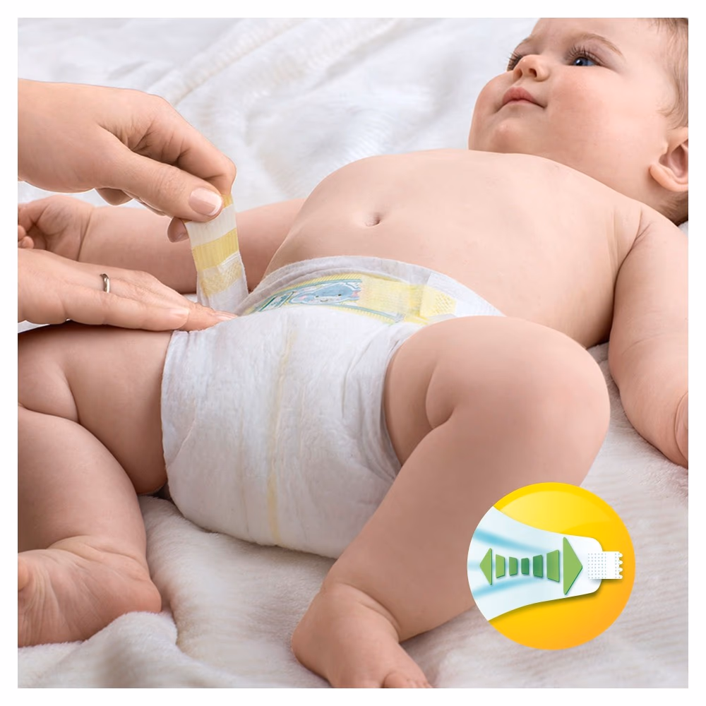 Pampers Premium Care Size 1 For 2 to 5 Kg - 22 Diapers 2