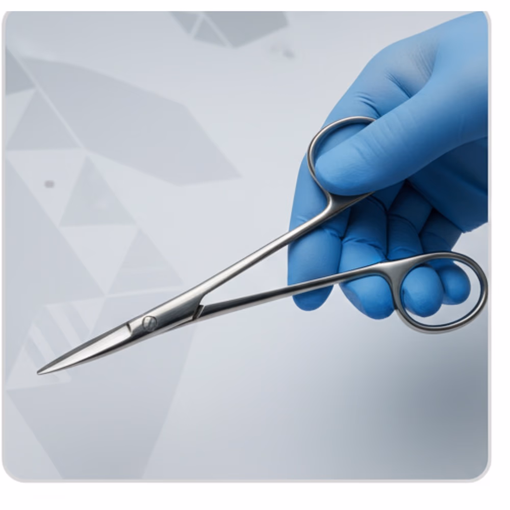 Bromed Iris Scissor Straight 12cm 3