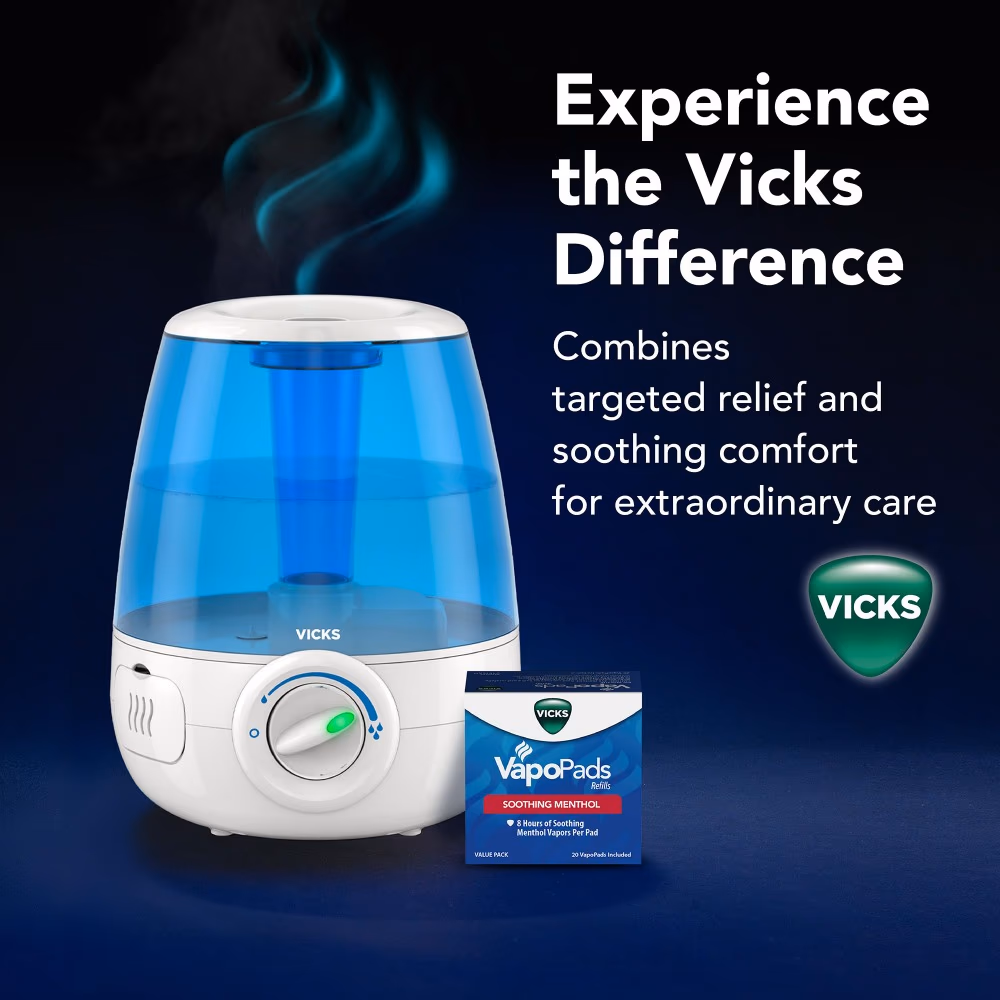 Vicks CoolMist Ultrasonic Humidifier 4