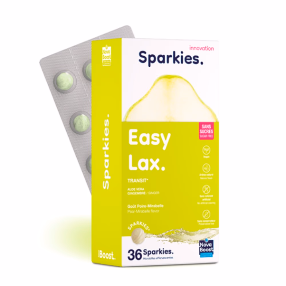 Sparkies Easy Lax Effervescent SF Pear Mira Flavor 36s 2
