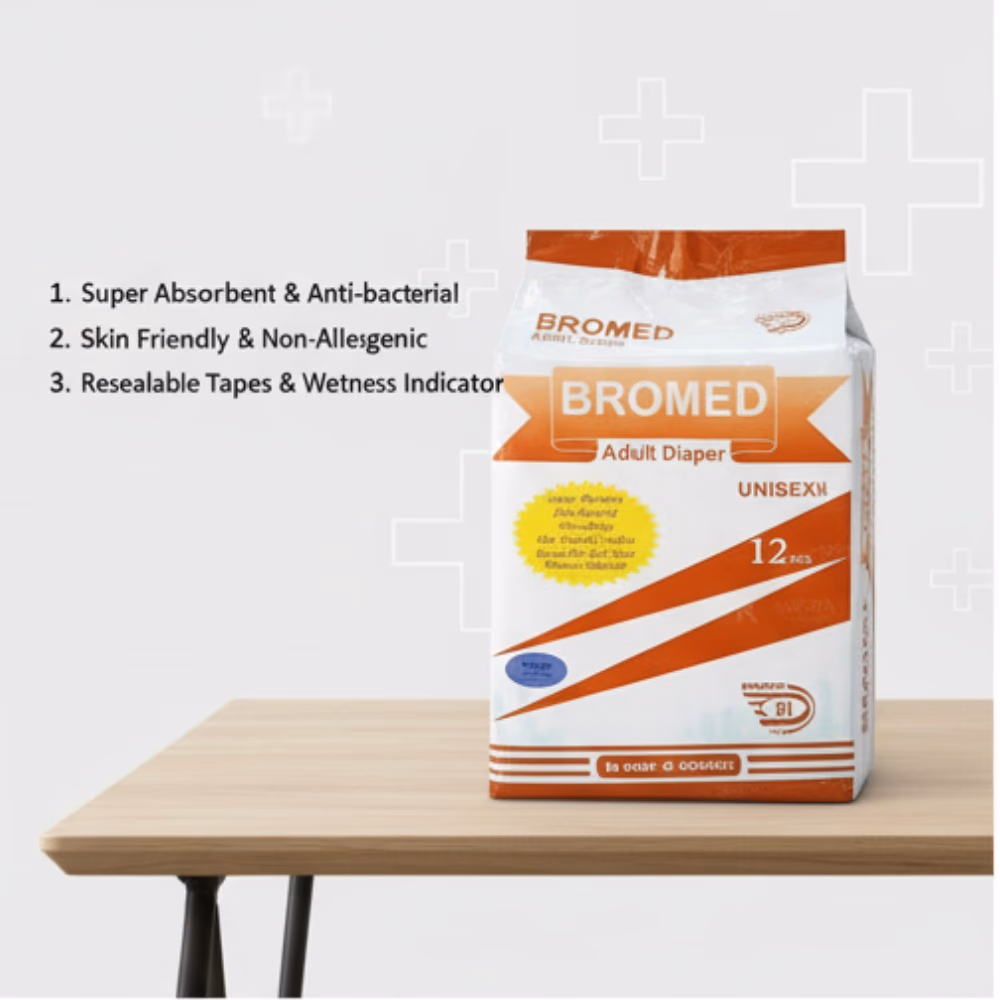 Bromed Adult Diaper Unisex XL AD5466 4