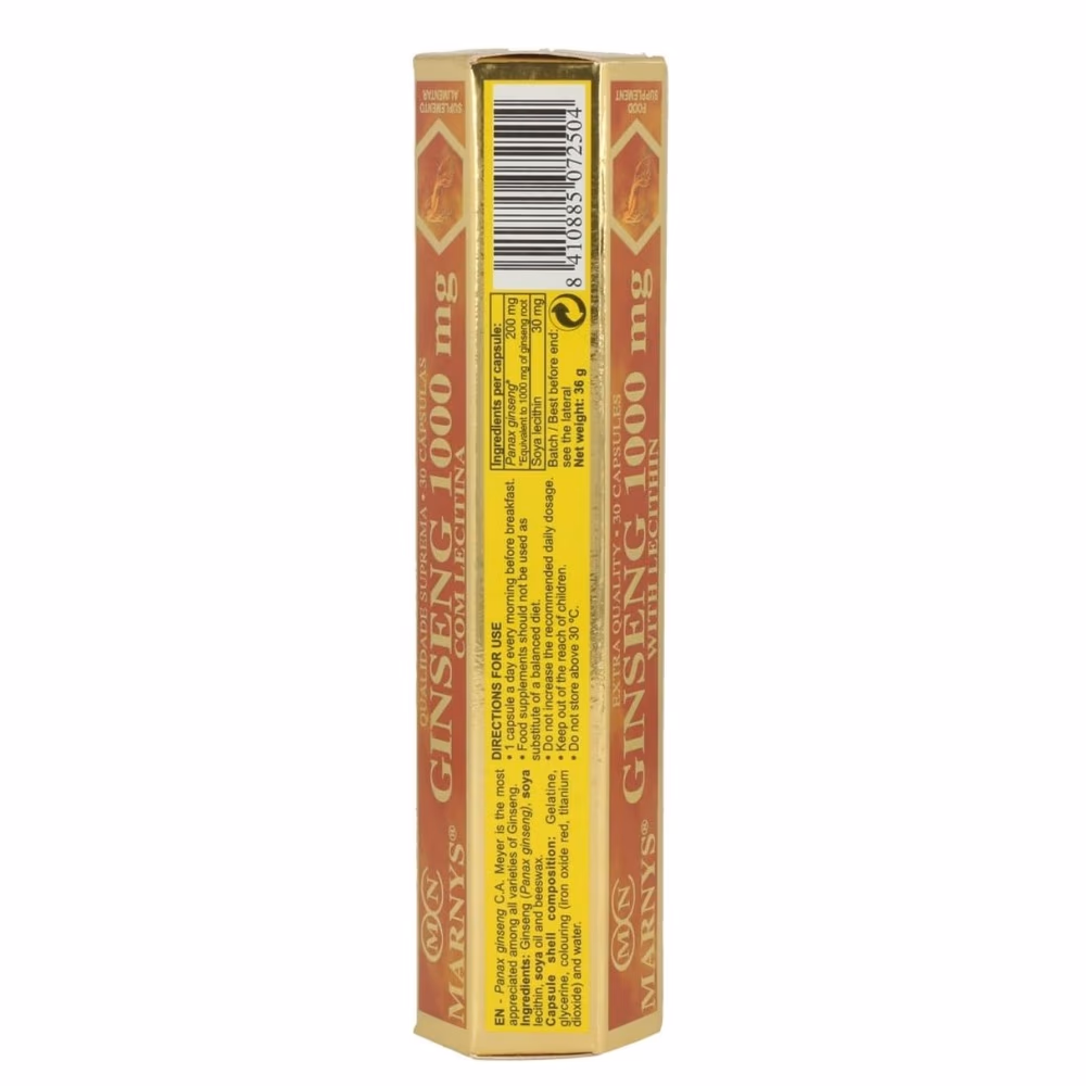 MARNYS 1000 mg Ginseng – 30 Capsules 3