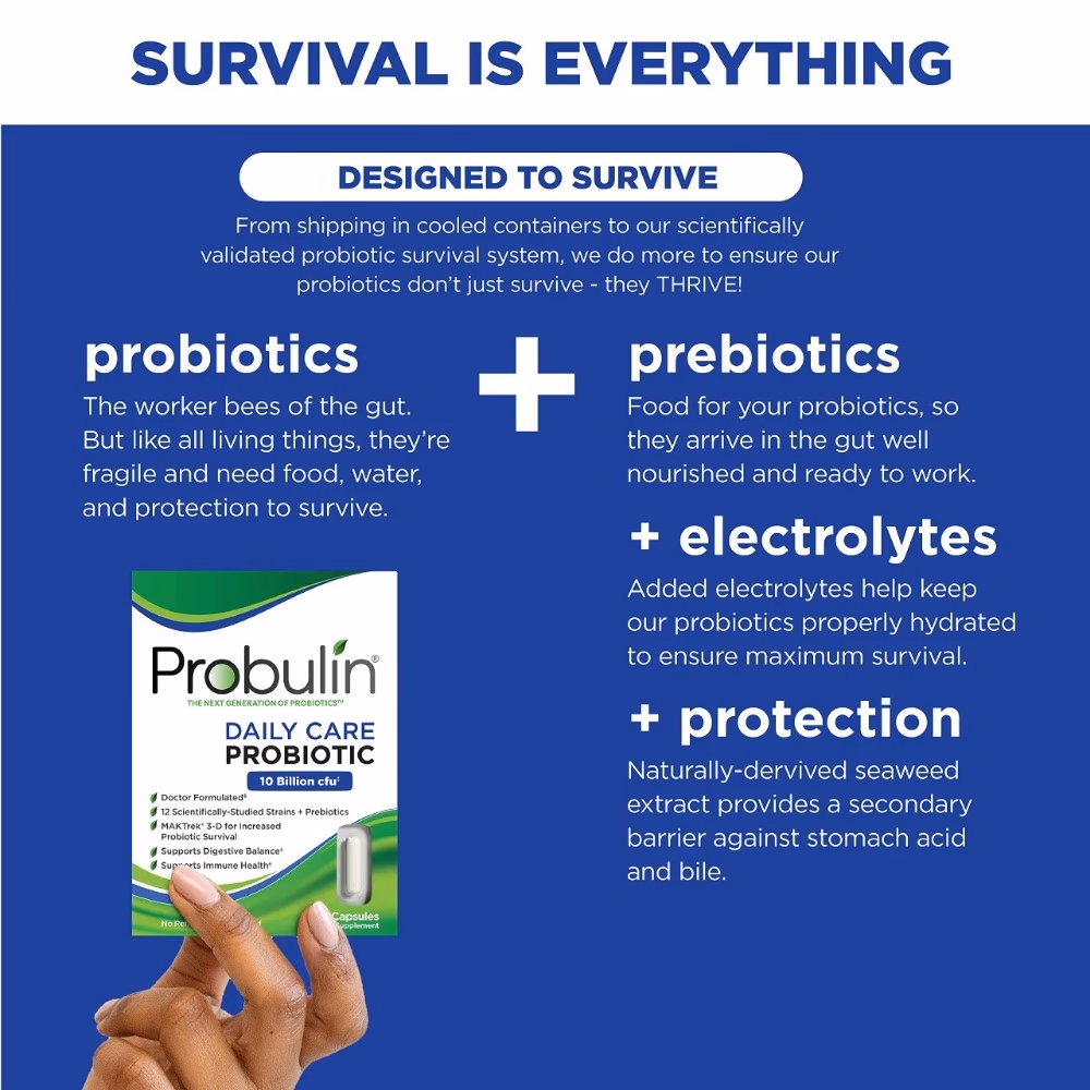 Probulin Daily Care Probiotic 30 Capsules 3