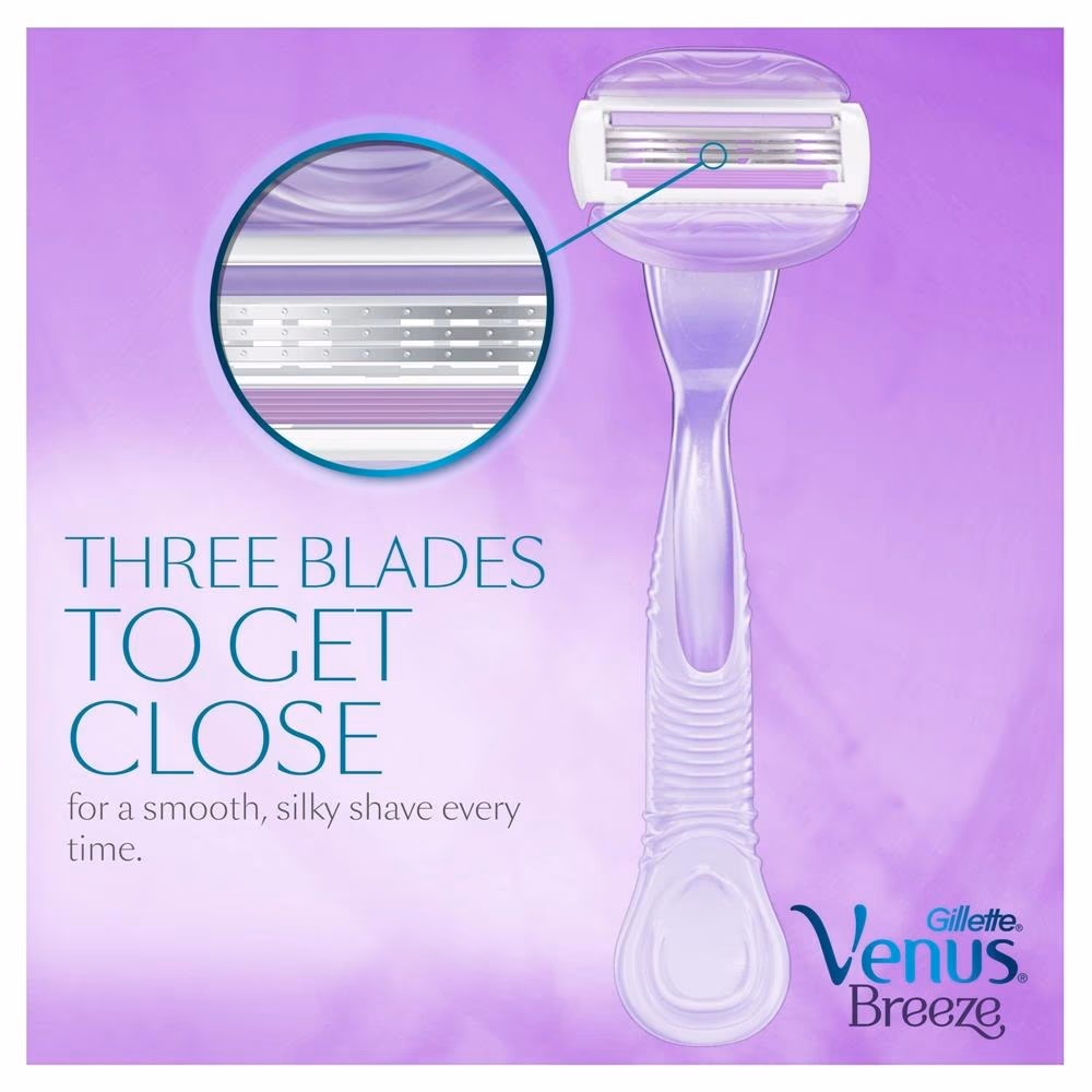Gillette Venus Breeze Razor Blade 4S 2