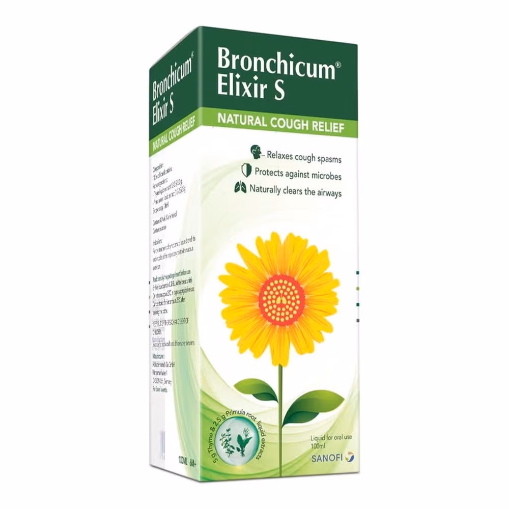 Bronchicum Elixir S 100Ml 2