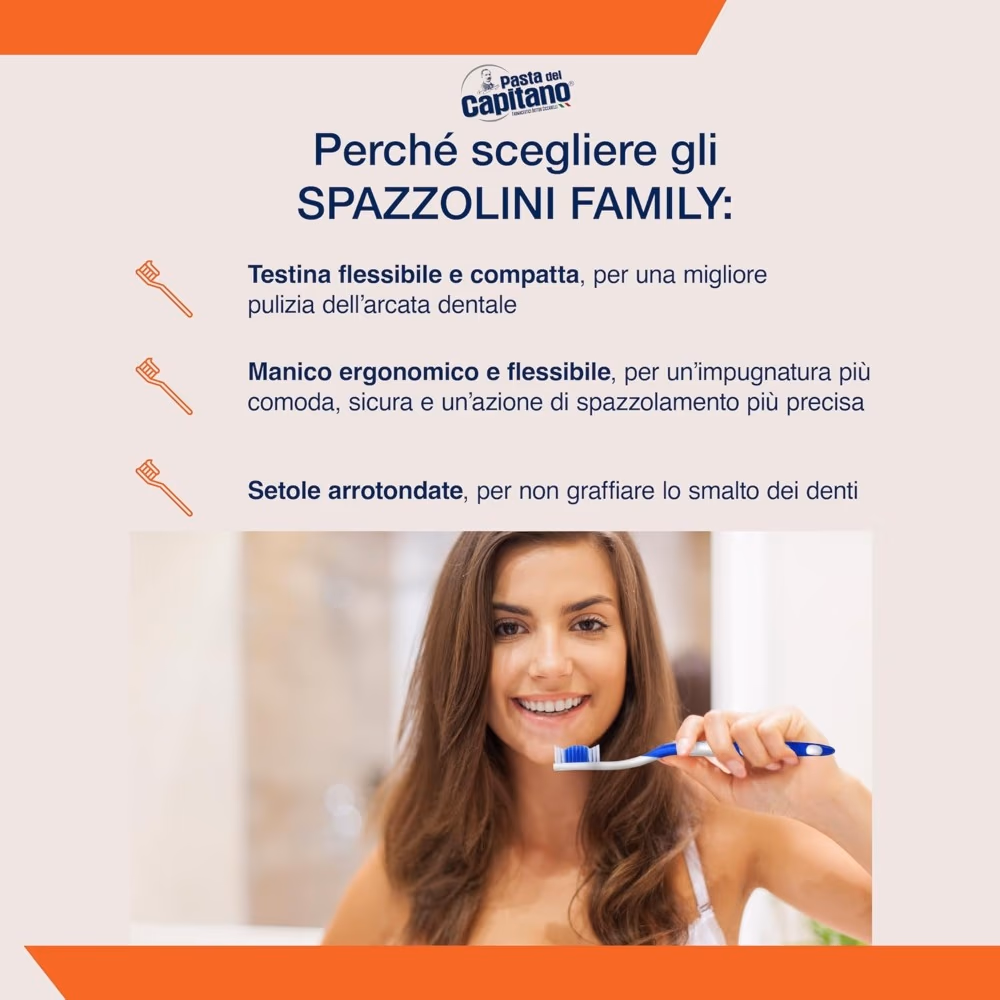 Capitano Tooth Brush Family Soft 2