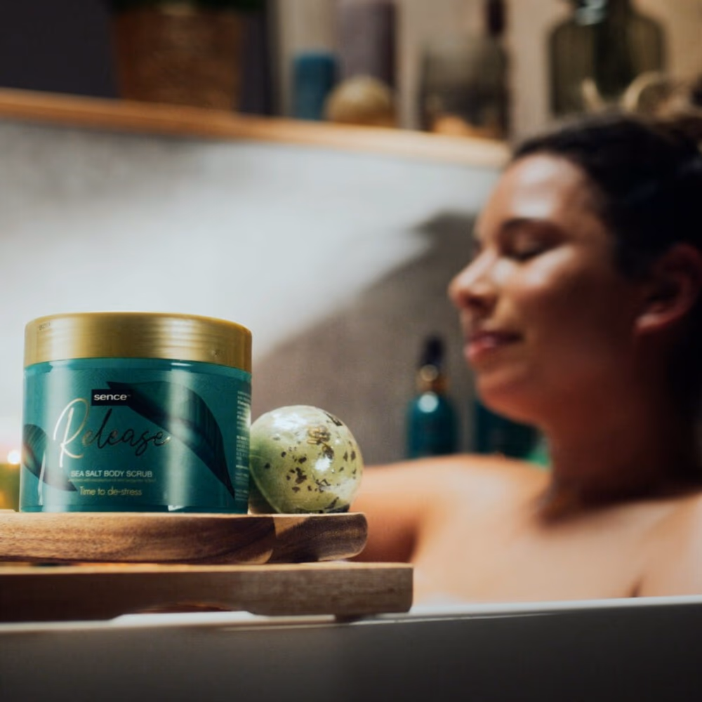 Sence Release Sea Salt Body Scrub 500ml 3