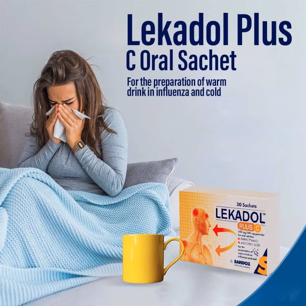 Lekadol Plus C Granules Sachets 20s 4
