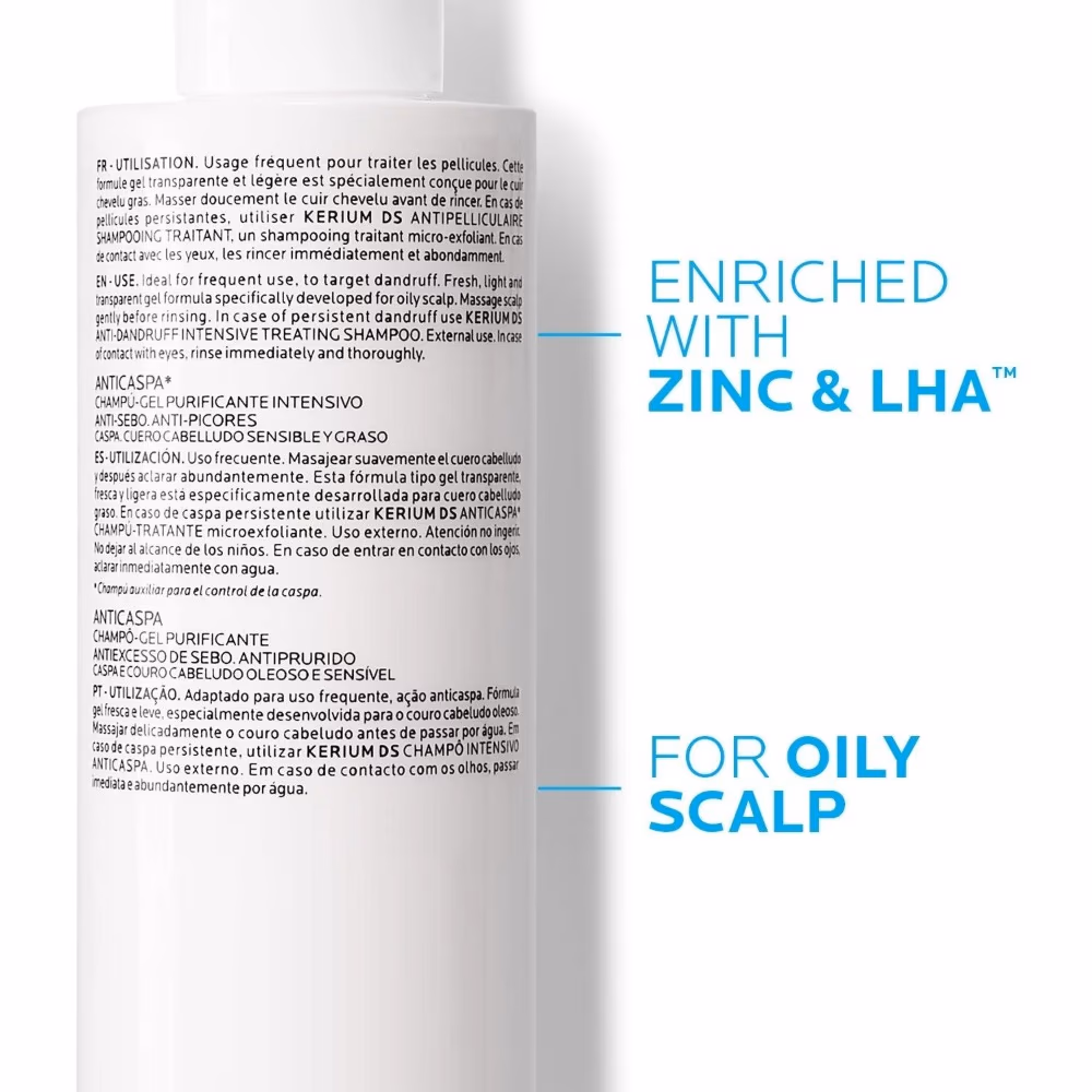 La Roche Kerium Anti Dandruff Shampoo 200ML 4