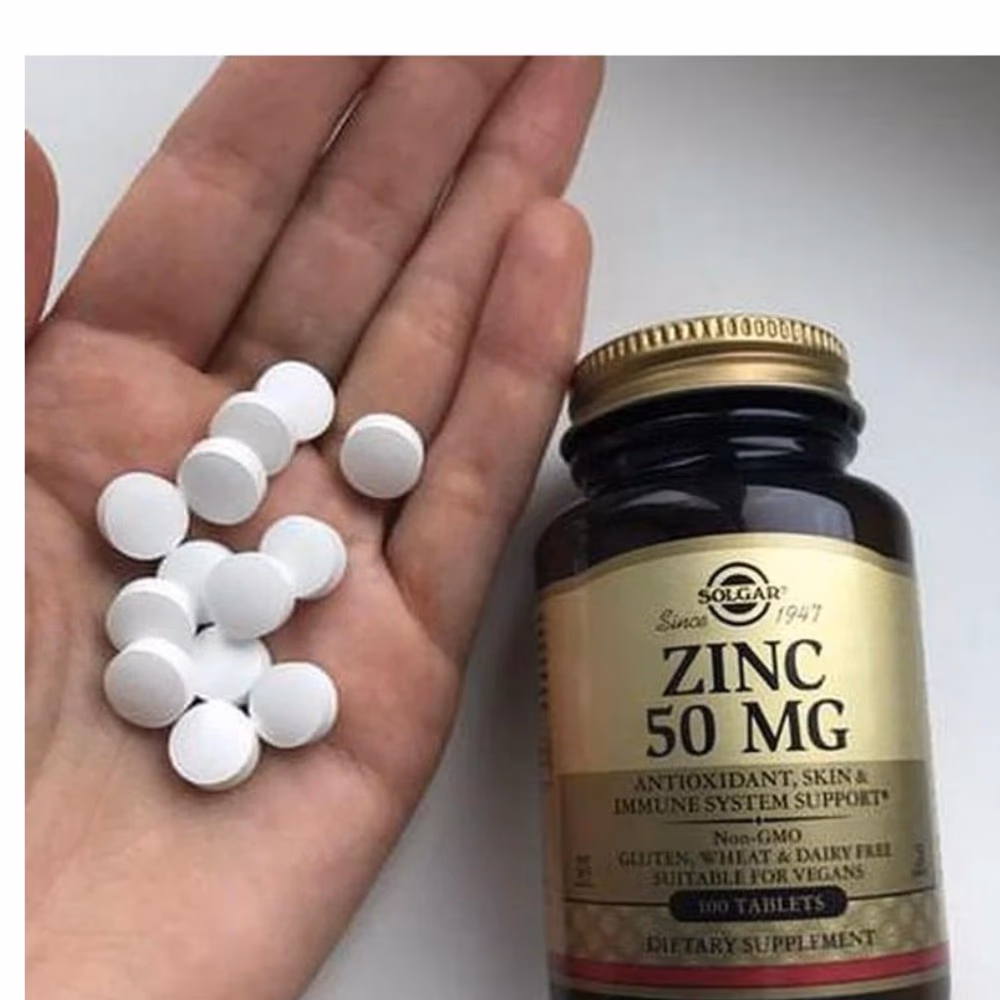 Solgar Zinc 50mg 100 Tablets 3
