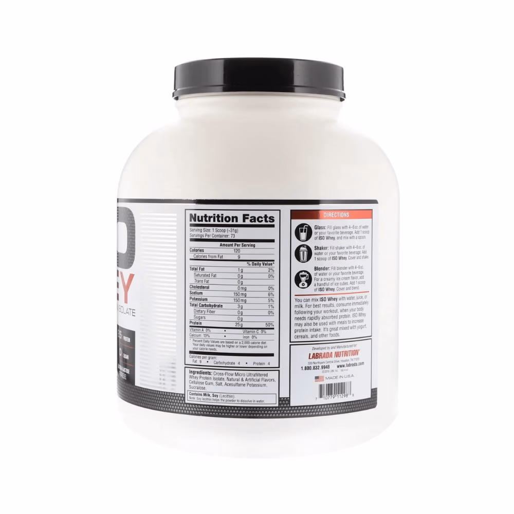 Labrada ISO Whey 2268gm - Vanilla 2