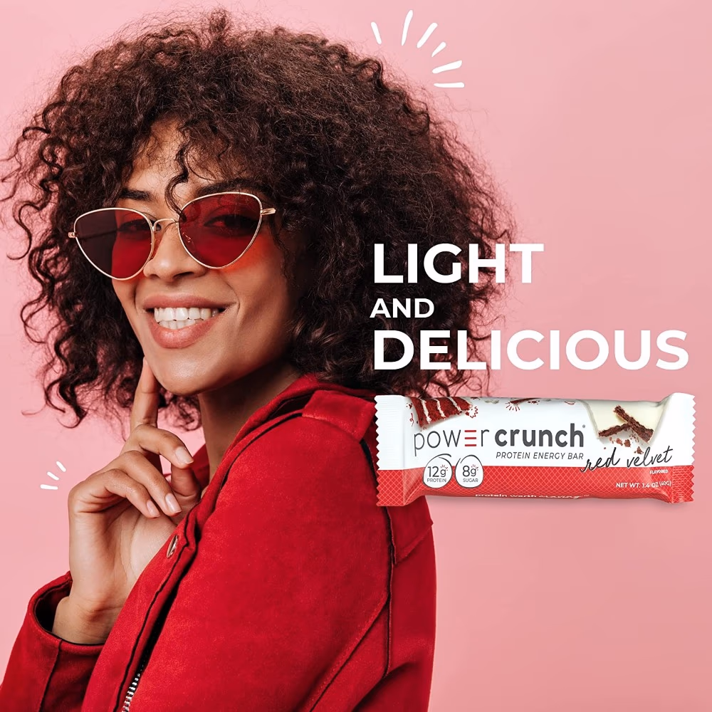 Power Crunch Bar Red Velvet 40g 5