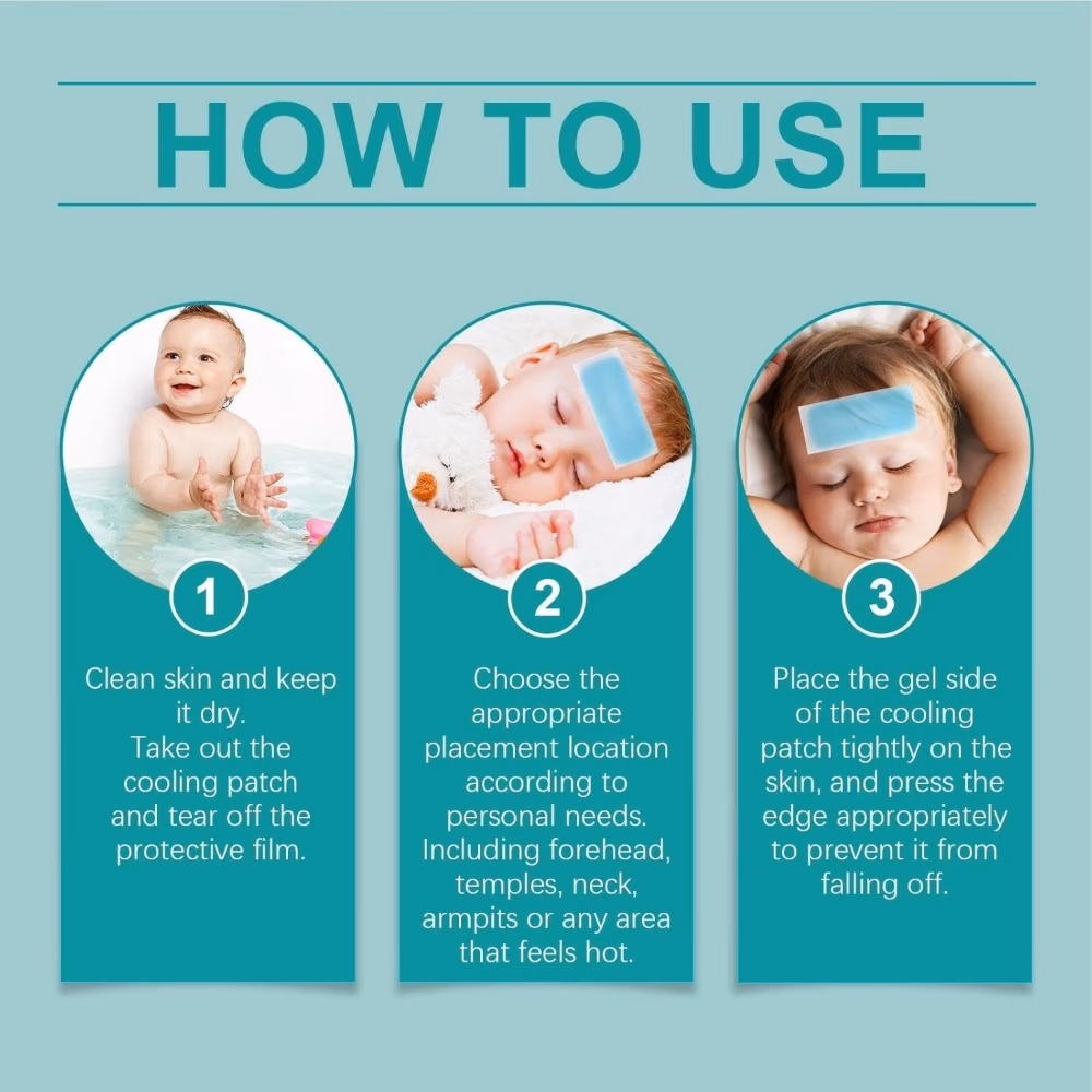 Kool Temp Baby Fever Cooling Gel Sheet 6s 4