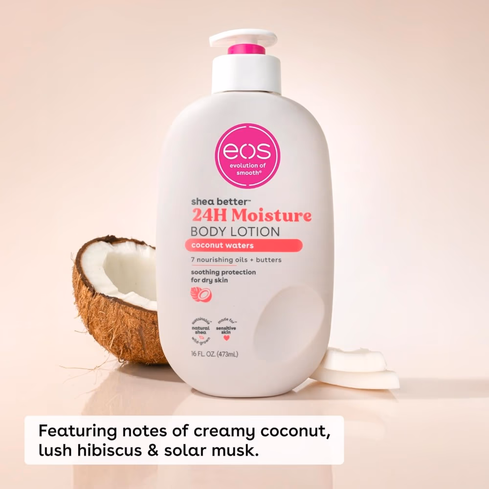 Eos Twenty Four Hour Moisture Coconut Waters Body Lotion 473ml 3