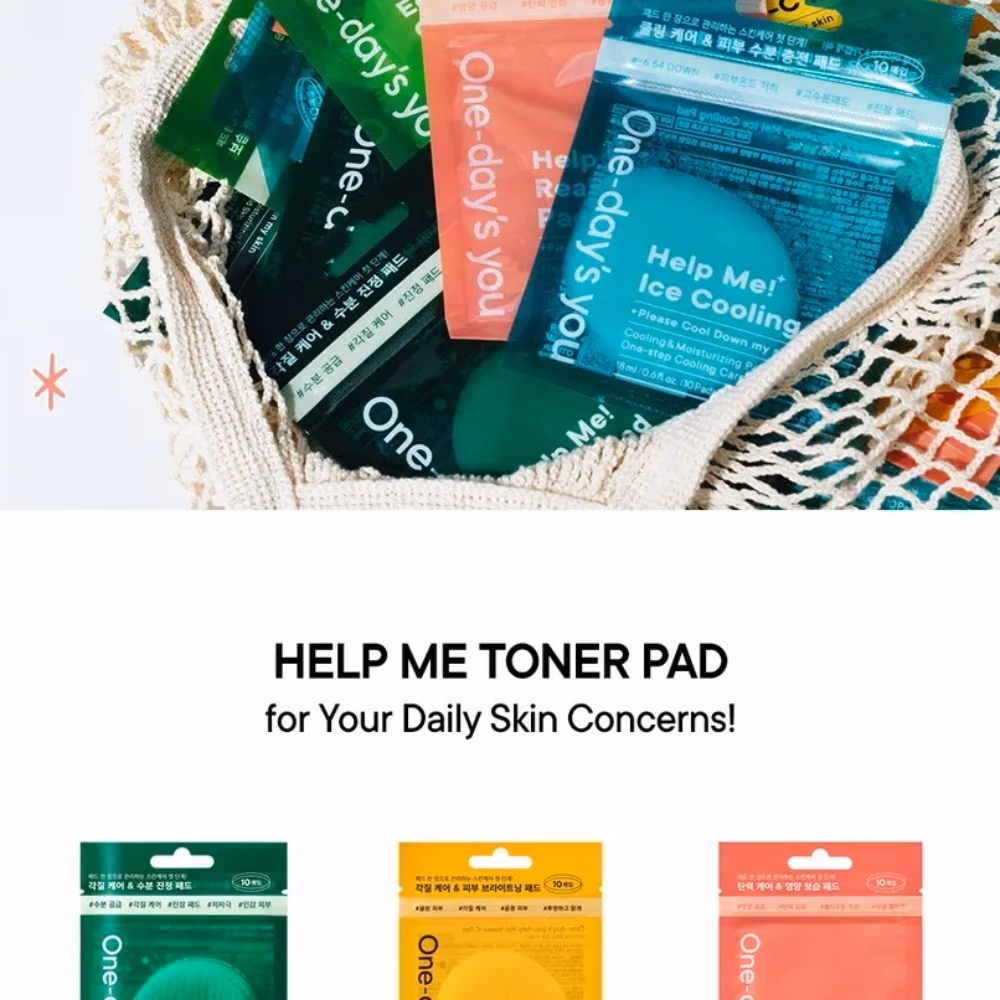 One Day’s You Help Me Eco Intense Ceramide Ampoule Pad 10 Pads 3