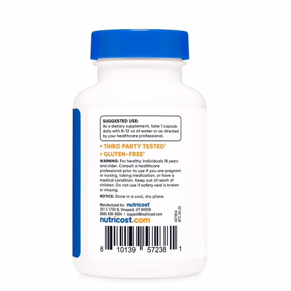 Nutricost Zinc Plus Copper 120 Capsules 4