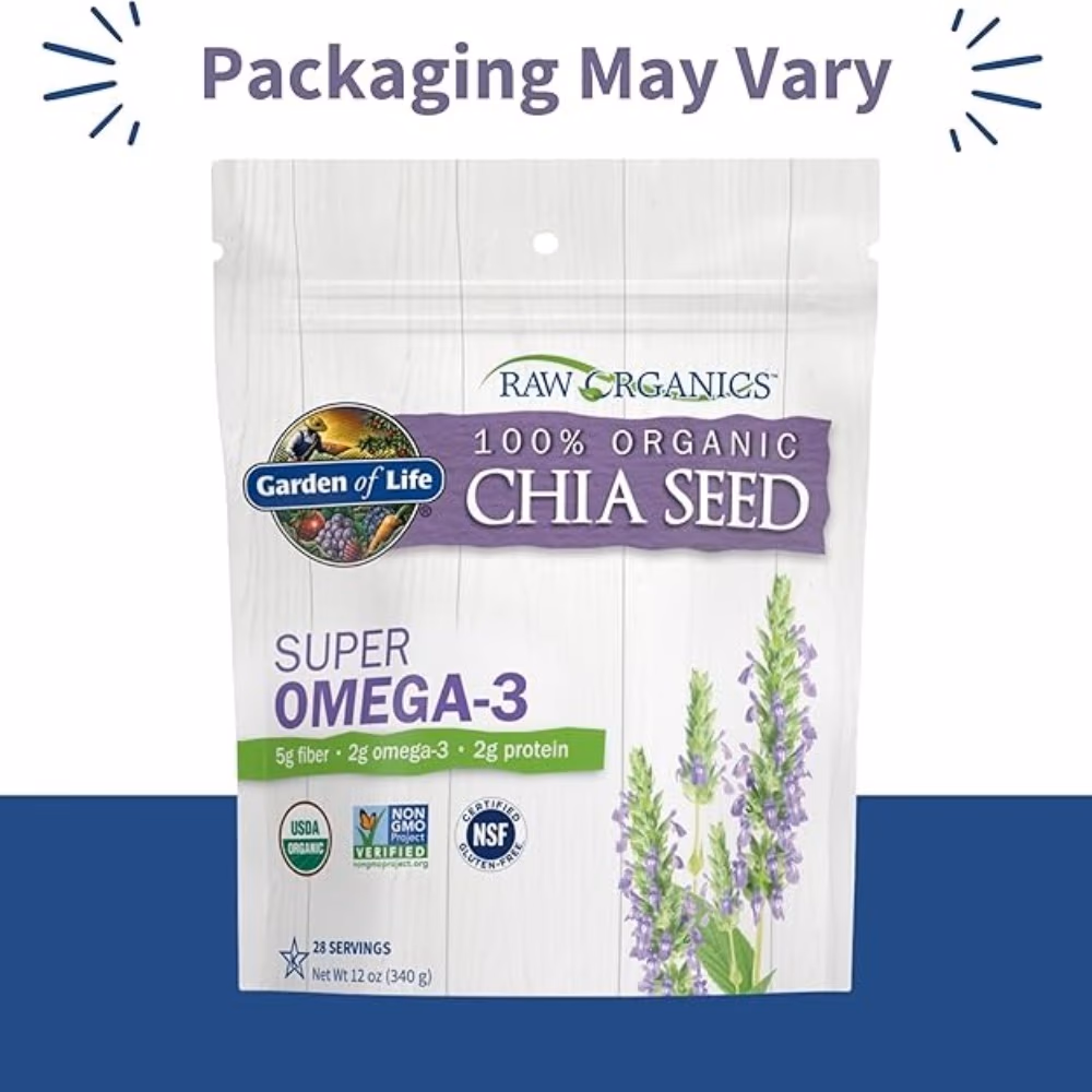 Garden Of Life Chia Seed Super Omega-3 Powder 340Gm 4