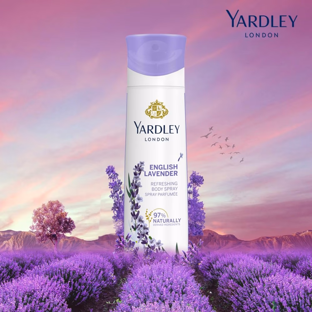 Yardley English Lavender Deodorant Spray 150ml 2