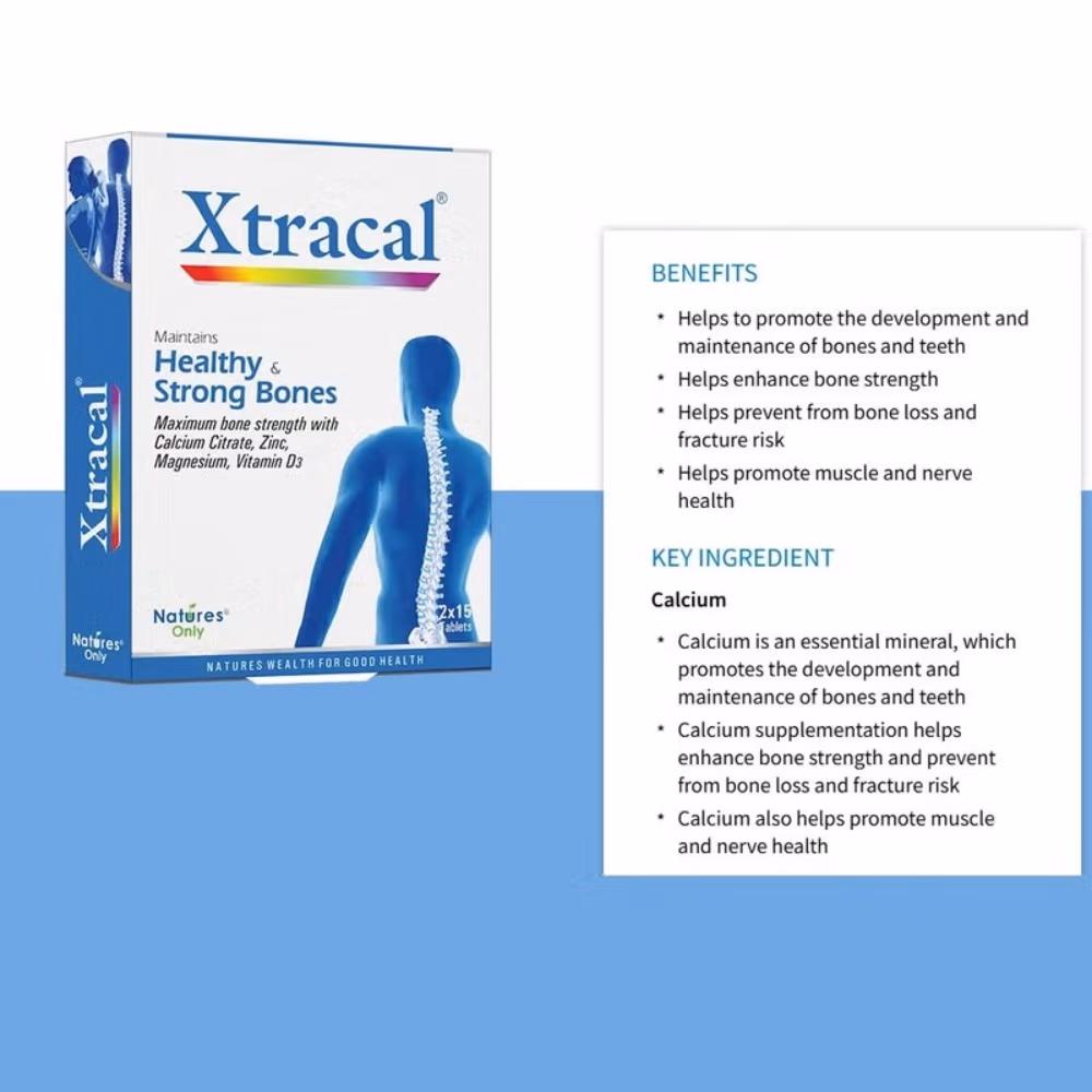 Xtracal Plus Tablets 30s 2