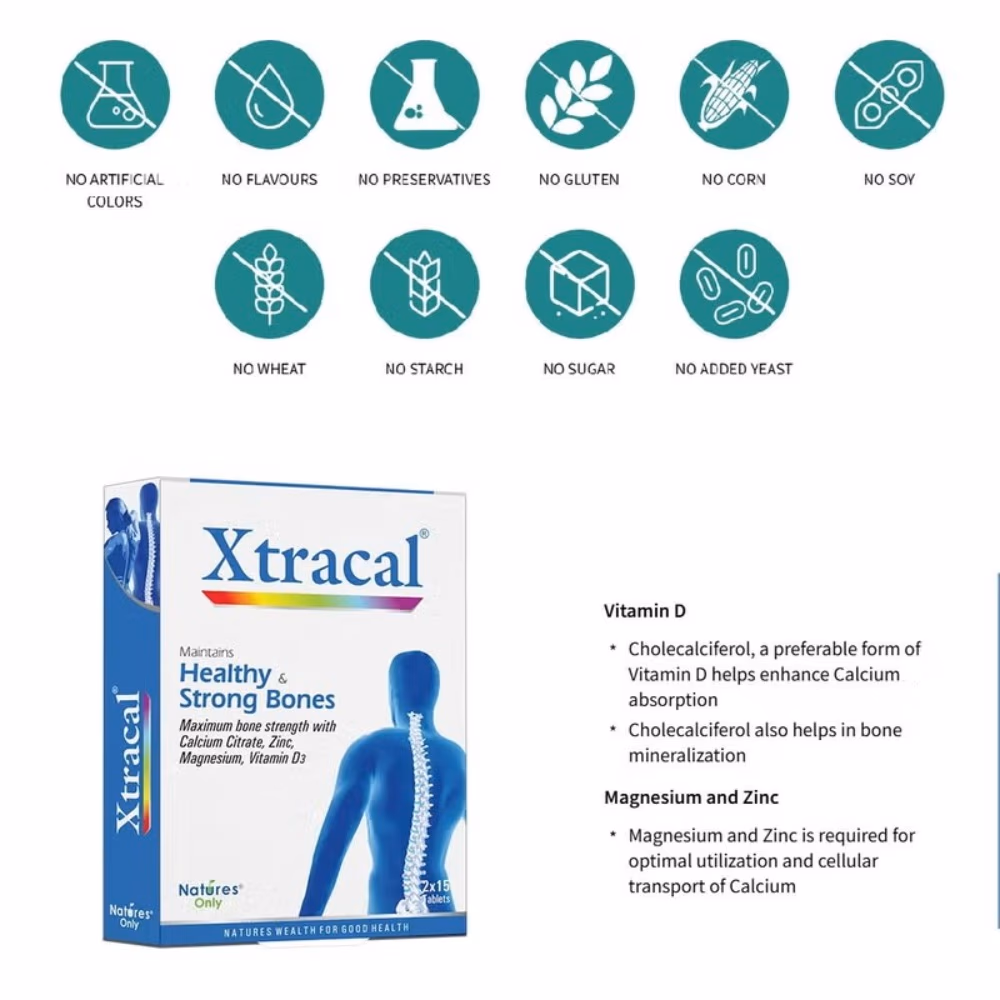 Xtracal Plus Tablets 30s 3