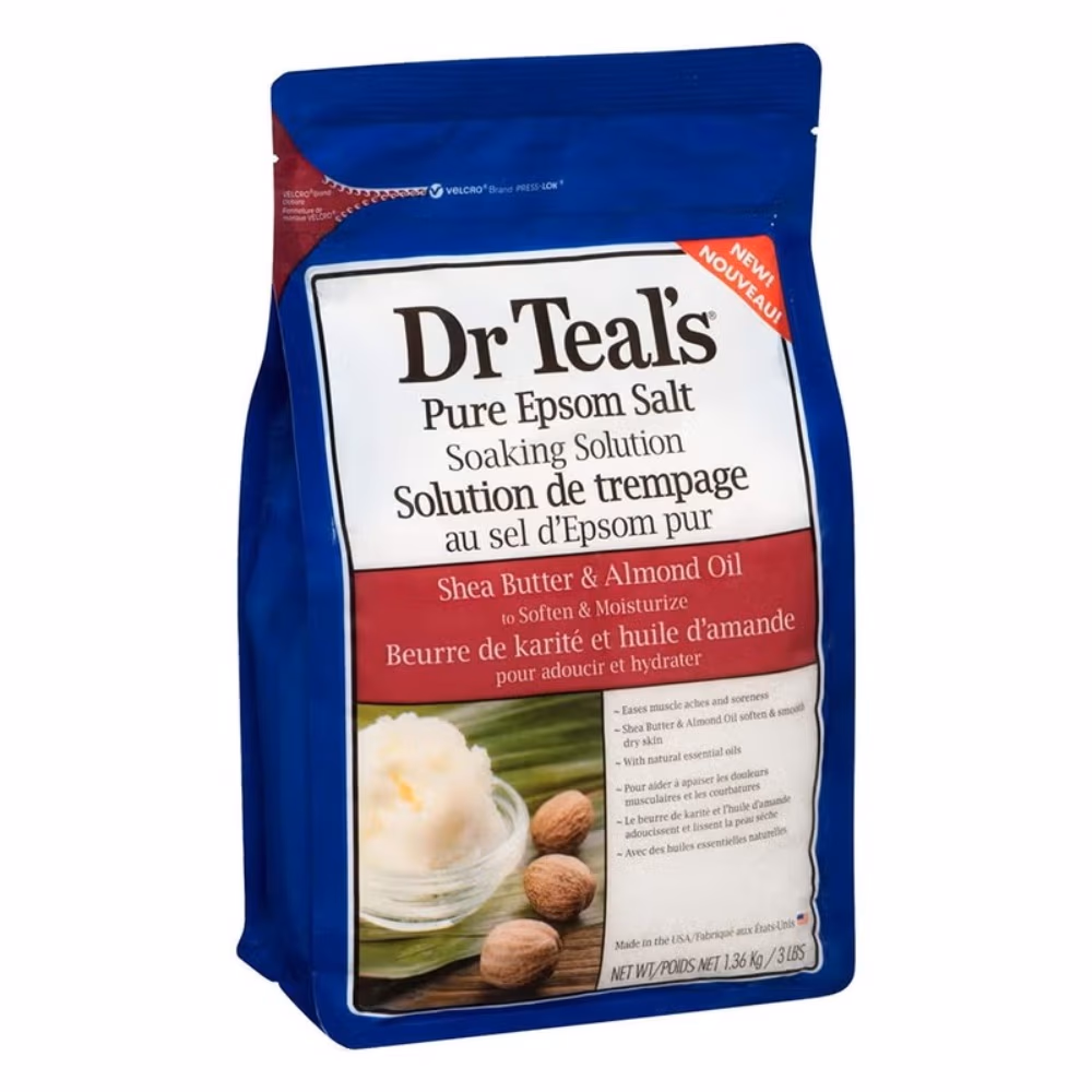 Dr Teal’s Shea Butter & Almond Oil Epsom Salt 1.36kg  2