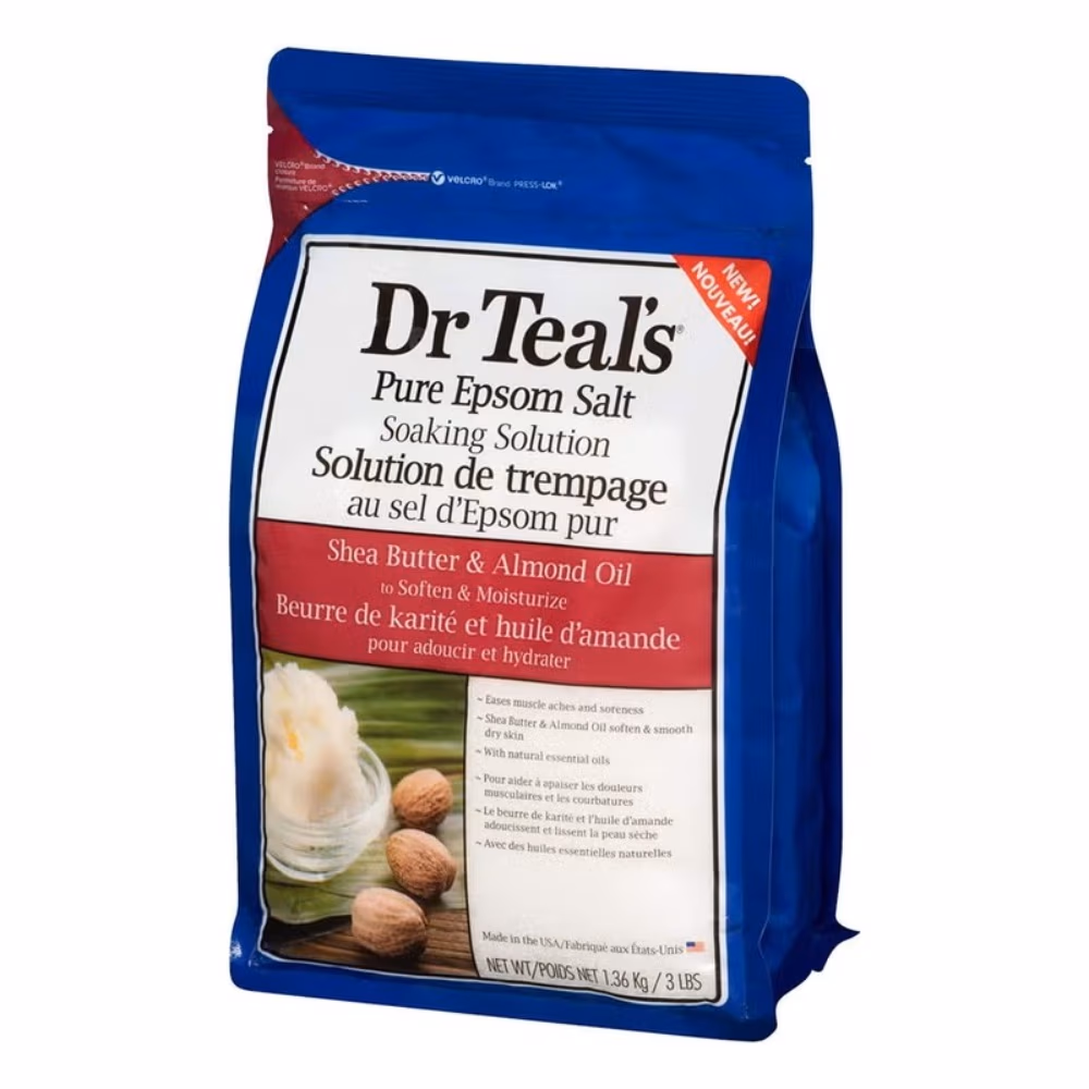 Dr Teal’s Shea Butter & Almond Oil Epsom Salt 1.36kg  3