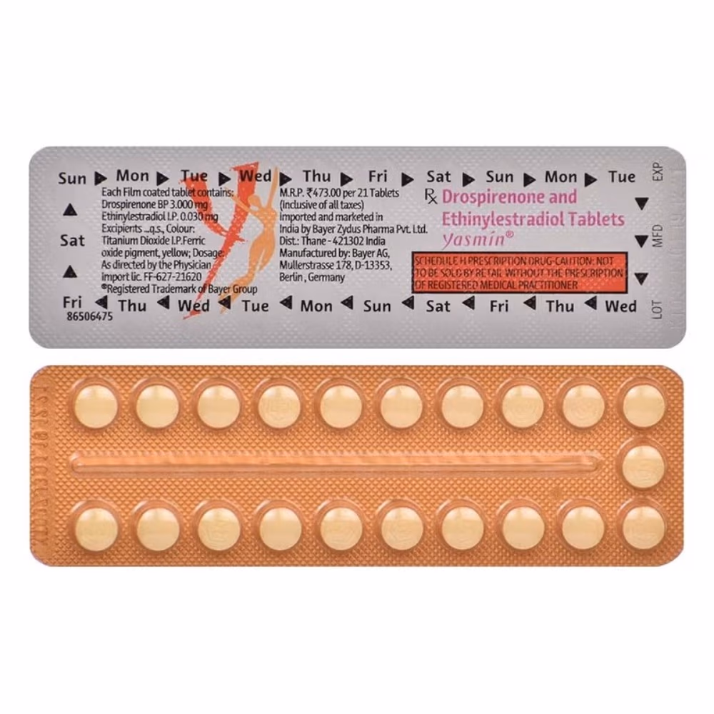 Yasmin 21s Tablets 2
