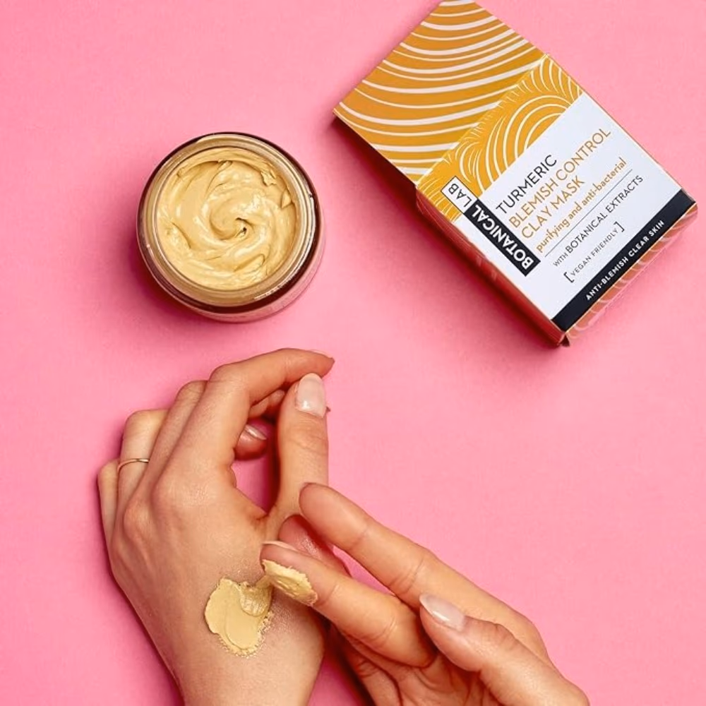 Botanical Lab Turmeric Blemish Control Clay Mask 100ml  4